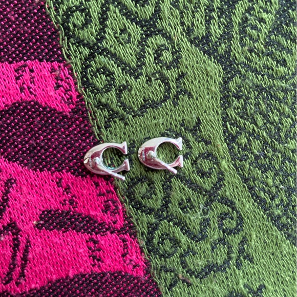 Coach Earrings (these need a special type of push back posts that I do not have) - Picture 3 of 4